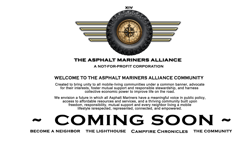 The Asphalt Mariners Alliance is coming soon